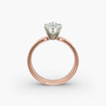Load image into Gallery viewer, Marquise Lab-Grown Diamond Ring – Milgrain Band Design | IGI Certified | 10K/14K/18K Gold
