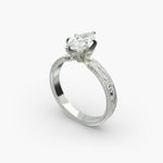 Load image into Gallery viewer, Marquise Lab-Grown Diamond Ring – Milgrain Band Design | IGI Certified | 10K/14K/18K Gold
