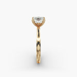 Load image into Gallery viewer, Princess Cut Lab-Grown Diamond Ring — 8-Prong Secure Setting | IGI Certified | 10K/14K/18K Gold
