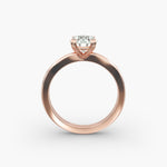 Load image into Gallery viewer, Round Cut Lab-Grown Diamond Solitaire Ring — 8 Prong | IGI Certified | 10K/14K/18K Gold
