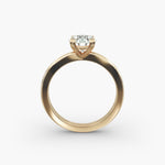 Load image into Gallery viewer, Round Cut Lab-Grown Diamond Solitaire Ring — 8 Prong | IGI Certified | 10K/14K/18K Gold
