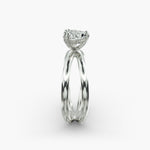 Load image into Gallery viewer, Heart Lab-Grown Diamond Double Band Ring – Modern Designer Style | IGI Certified | 10K/14K/18K Gold
