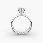 Load image into Gallery viewer, Marquise Lab-Grown Diamond Twisted Double Band Ring – Elegant Designer Style | IGI Certified | 10K/14K/18K Gold
