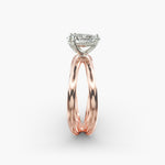 Load image into Gallery viewer, Pear Lab-Grown Diamond Double Band Ring – Chic Designer Look | IGI Certified | 10K/14K/18K Gold
