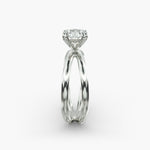 Load image into Gallery viewer, Round Brilliant Lab-Grown Diamond Dual Band Ring – Contemporary Designer Look | IGI Certified | 10K/14K/18K Gold
