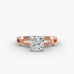 Load image into Gallery viewer, Radiant Cut Lab-Grown Diamond Infinity Twist Ring with Milgrain | IGI Certified | 10K/14K/18K Gold
