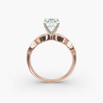 Load image into Gallery viewer, Round Brilliant Lab-Grown Diamond — Milgrain Infinity Band | IGI Certified | 10K/14K/18K Gold
