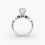 Load image into Gallery viewer, Round Brilliant Lab-Grown Diamond — Milgrain Infinity Band | IGI Certified | 10K/14K/18K Gold
