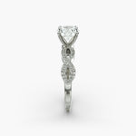 Load image into Gallery viewer, Round Brilliant Lab-Grown Diamond — Milgrain Infinity Band | IGI Certified | 10K/14K/18K Gold
