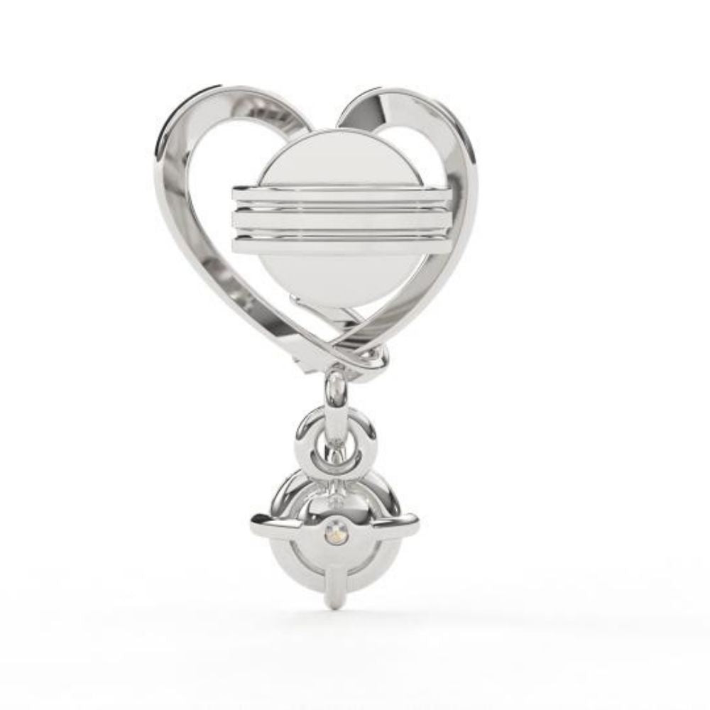 Round Lab Grown Diamond Dangle Earrings 0.50 CTW in 10K 14K 18K White Yellow Rose Gold