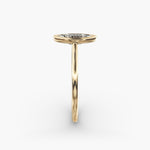 Load image into Gallery viewer, Marquise Lab-Grown Diamond Bezel Engagement Ring | IGI Certified | 10K/14K/18K Gold
