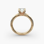 Load image into Gallery viewer, Cushion Lab-Grown Diamond Ring – Dual Band Style | IGI Certified | 10K/14K/18K Gold
