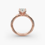 Load image into Gallery viewer, Oval Lab-Grown Diamond Double Band Ring – Designer Style | IGI Certified | 10K/14K/18K Gold
