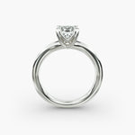 Load image into Gallery viewer, Princess Cut Twelve Prong Milgrain Rope Style Lab-Grown Diamond Ring | 0.50–5.00 Carat | IGI Certified | Yellow, White, Rose Gold

