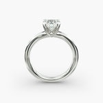 Load image into Gallery viewer, Round Lab-Grown Diamond Ring – Dual Band Style | IGI Certified | 10K/14K/18K Gold
