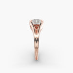 Load image into Gallery viewer, Emerald Lab-Grown Diamond USA Style Ring – Unique Designer Look | IGI Certified | 10K/14K/18K Gold
