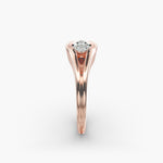 Load image into Gallery viewer, Marquise Lab-Grown Diamond USA Style Ring – Unique Designer Look | IGI Certified | 10K/14K/18K Gold
