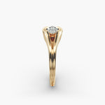 Load image into Gallery viewer, Marquise Lab-Grown Diamond USA Style Ring – Unique Designer Look | IGI Certified | 10K/14K/18K Gold

