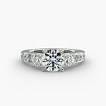 Load image into Gallery viewer, 10k Gold Classic Round Cut Solitaire Diamond Engagement Ring
