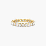 Load image into Gallery viewer, Lab Grown Diamond Eternity Band Ring | 0.50 to 2.00 CTW | Round Cut Full Eternity Style
