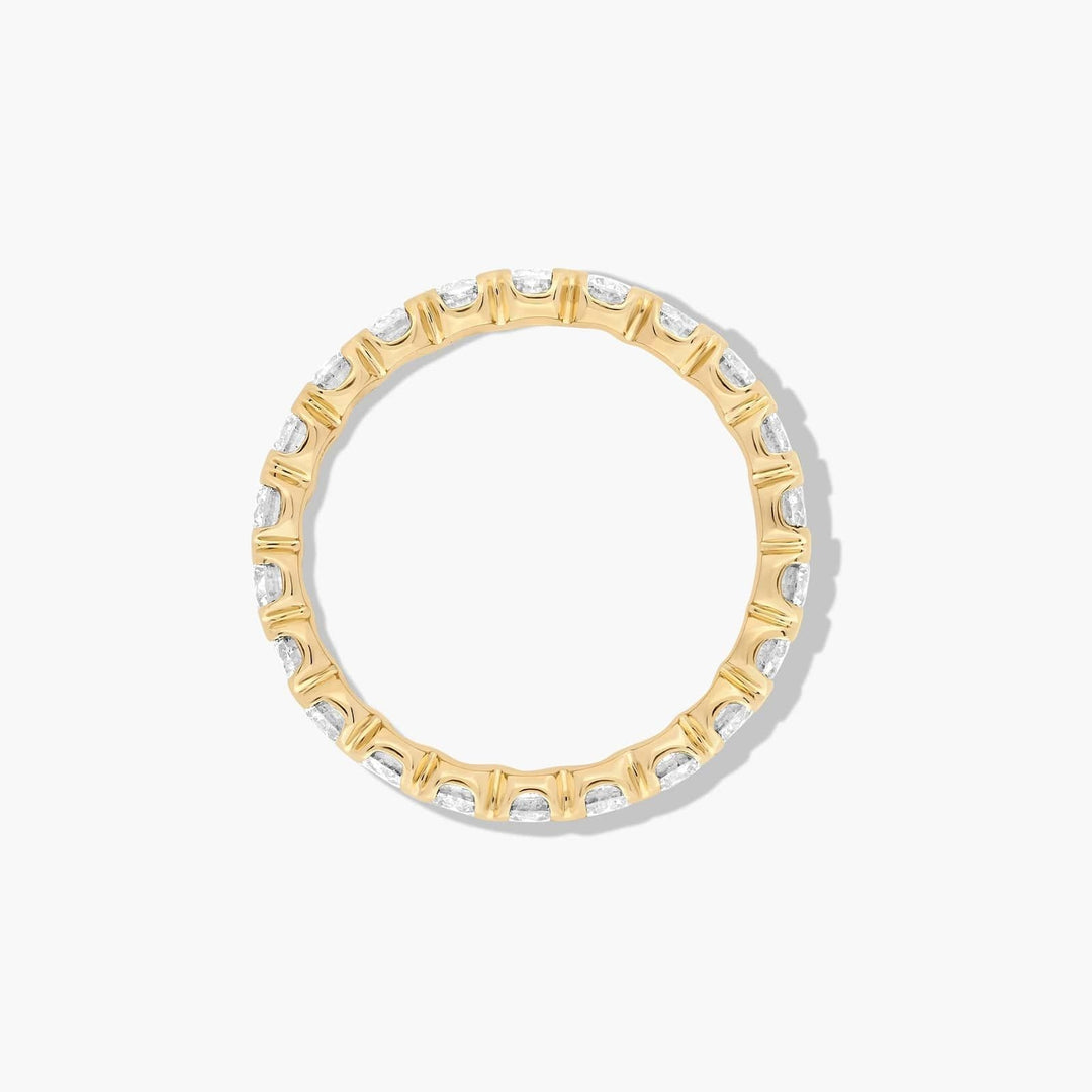 Lab Grown Diamond Eternity Band Ring | 0.50 to 2.00 CTW | Round Cut Full Eternity Style