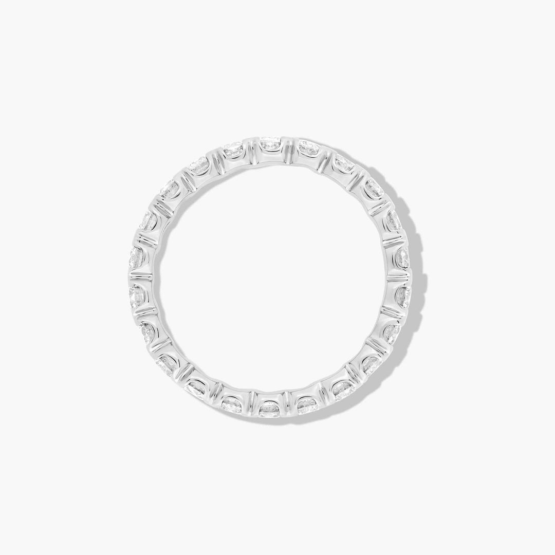 Lab Grown Diamond Eternity Band Ring | 0.50 to 2.00 CTW | Round Cut Full Eternity Style