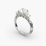 Load image into Gallery viewer, 14k Gold Perfect Round Brilliant Cut Solitaire Diamond Engagement Ring
