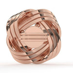 Load image into Gallery viewer, Twisted Round Lab Grown Diamond Earrings 0.93 CTW in 10K 14K 18K White Yellow Rose Gold
