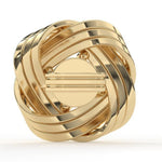 Load image into Gallery viewer, Twisted Round Lab Grown Diamond Earrings 0.93 CTW in 10K 14K 18K White Yellow Rose Gold
