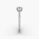 Load image into Gallery viewer, 14K Gold Round Brilliant Cut Three Stone Engagement Ring
