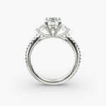 Load image into Gallery viewer, 14K Gold Round Brilliant Cut Three Stone Engagement Ring
