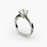 Load image into Gallery viewer, Pillow-Style Cushion Lab-Grown Diamond Ring | 0.50–5.00 Carat | IGI Certified | Yellow, White &amp; Rose Gold
