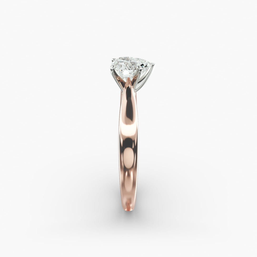 Heart Cut Lab-Grown Diamond Ring | 0.50–5.00 Carat | IGI Certified | Yellow, White & Rose Gold