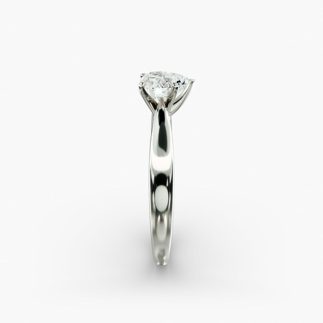 Heart Cut Lab-Grown Diamond Ring | 0.50–5.00 Carat | IGI Certified | Yellow, White & Rose Gold