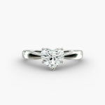 Load image into Gallery viewer, Heart Cut Lab-Grown Diamond Ring | 0.50–5.00 Carat | IGI Certified | Yellow, White &amp; Rose Gold
