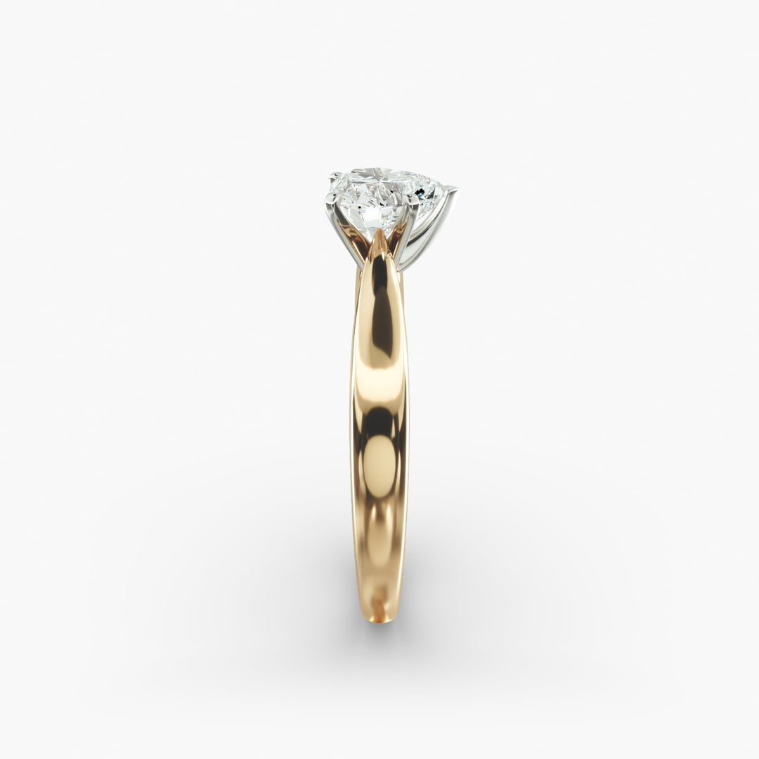 Heart Cut Lab-Grown Diamond Ring | 0.50–5.00 Carat | IGI Certified | Yellow, White & Rose Gold