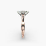 Load image into Gallery viewer, Elongated Marquise Lab-Grown Diamond Ring | 0.50–5.00 Carat | IGI Certified | Yellow, White &amp; Rose Gold
