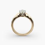 Load image into Gallery viewer, Elongated Marquise Lab-Grown Diamond Ring | 0.50–5.00 Carat | IGI Certified | Yellow, White &amp; Rose Gold

