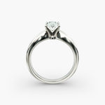 Load image into Gallery viewer, Oval Lab-Grown Diamond Classic Solitaire Engagement Ring | Timeless Design | IGI Certified | 10K/14K/18K Gold
