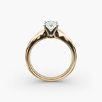 Load image into Gallery viewer, Oval Lab-Grown Diamond Classic Solitaire Engagement Ring | Timeless Design | IGI Certified | 10K/14K/18K Gold
