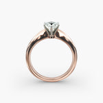 Load image into Gallery viewer, Pear-Shaped Lab-Grown Diamond Engagement Ring | Classic Six-Prong Solitaire | IGI Certified | 10K/14K/18K Gold
