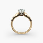 Load image into Gallery viewer, Pear-Shaped Lab-Grown Diamond Engagement Ring | Classic Six-Prong Solitaire | IGI Certified | 10K/14K/18K Gold

