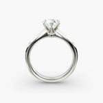 Load image into Gallery viewer, Heart Lab-Grown Diamond Five-Prong Engagement Ring | Romantic Solitaire | IGI Certified | 10K/14K/18K Gold
