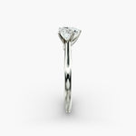 Load image into Gallery viewer, Heart Lab-Grown Diamond Five-Prong Engagement Ring | Romantic Solitaire | IGI Certified | 10K/14K/18K Gold

