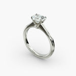 Load image into Gallery viewer, Heart Lab-Grown Diamond Five-Prong Engagement Ring | Romantic Solitaire | IGI Certified | 10K/14K/18K Gold
