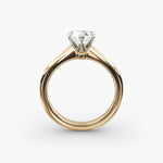 Load image into Gallery viewer, Heart Lab-Grown Diamond Five-Prong Engagement Ring | Romantic Solitaire | IGI Certified | 10K/14K/18K Gold
