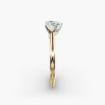 Load image into Gallery viewer, Heart Lab-Grown Diamond Five-Prong Engagement Ring | Romantic Solitaire | IGI Certified | 10K/14K/18K Gold
