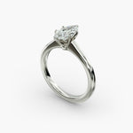 Load image into Gallery viewer, Marquise Lab-Grown Diamond Six-Prong Engagement Ring | Elegant Solitaire | IGI Certified | 10K/14K/18K Gold
