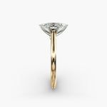 Load image into Gallery viewer, Marquise Lab-Grown Diamond Six-Prong Engagement Ring | Elegant Solitaire | IGI Certified | 10K/14K/18K Gold
