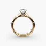 Load image into Gallery viewer, Pear-Shaped Lab-Grown Diamond Engagement Ring | Six-Prong Solitaire | IGI Certified | 10K/14K/18K Gold
